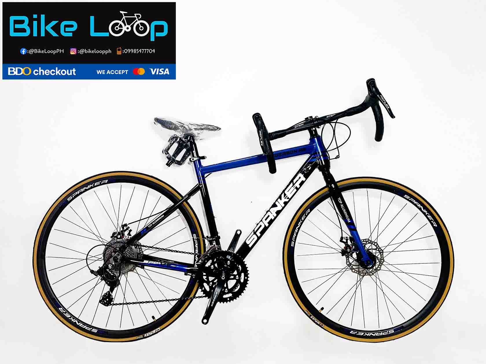 Spanker Anderson R2 Road Bike blue