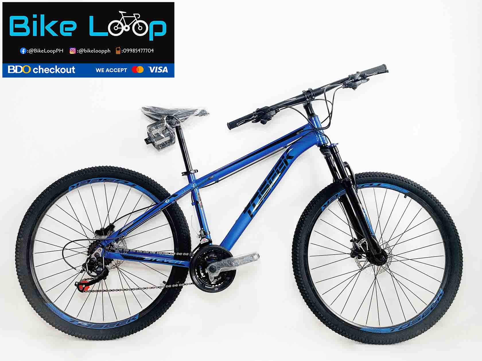 ToseekStevenBlue Toseek Steven Alloy Mountain Bike