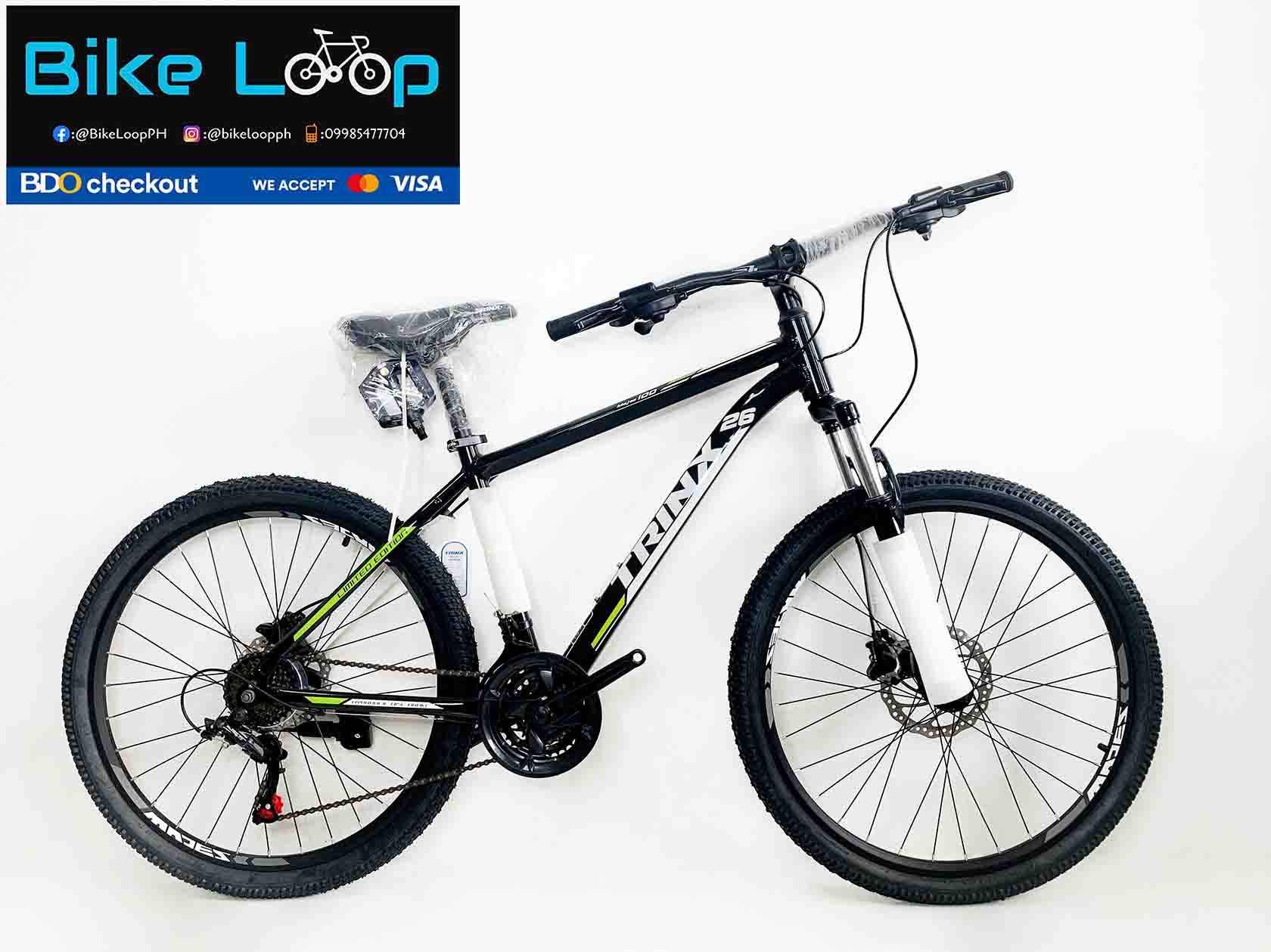 Trinx26erGreen Trinx M100 26" Alloy Mountain Bike