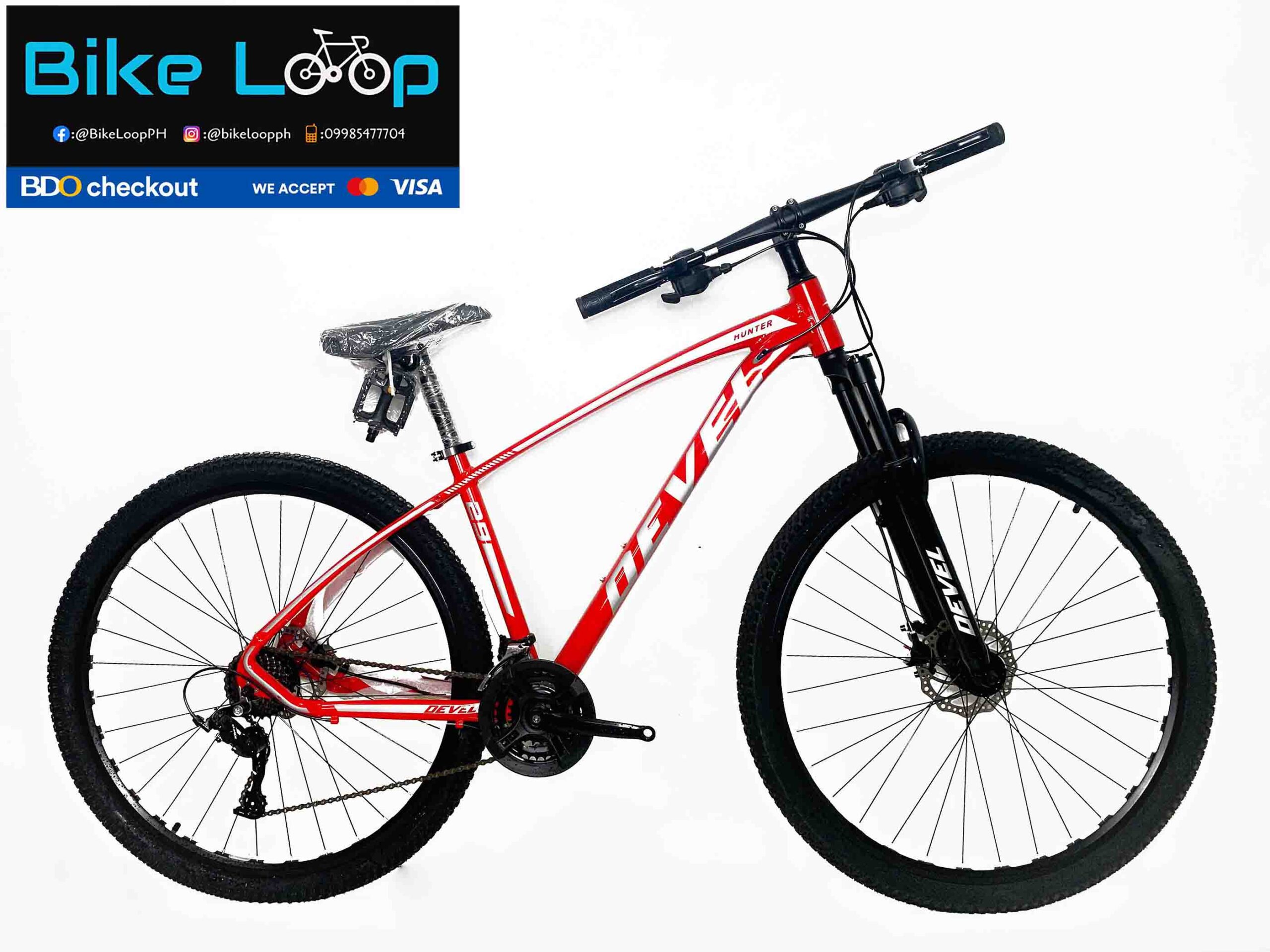 Devel Hunter 1 Red Devel Hunter 1 29" Alloy Mountain Bike