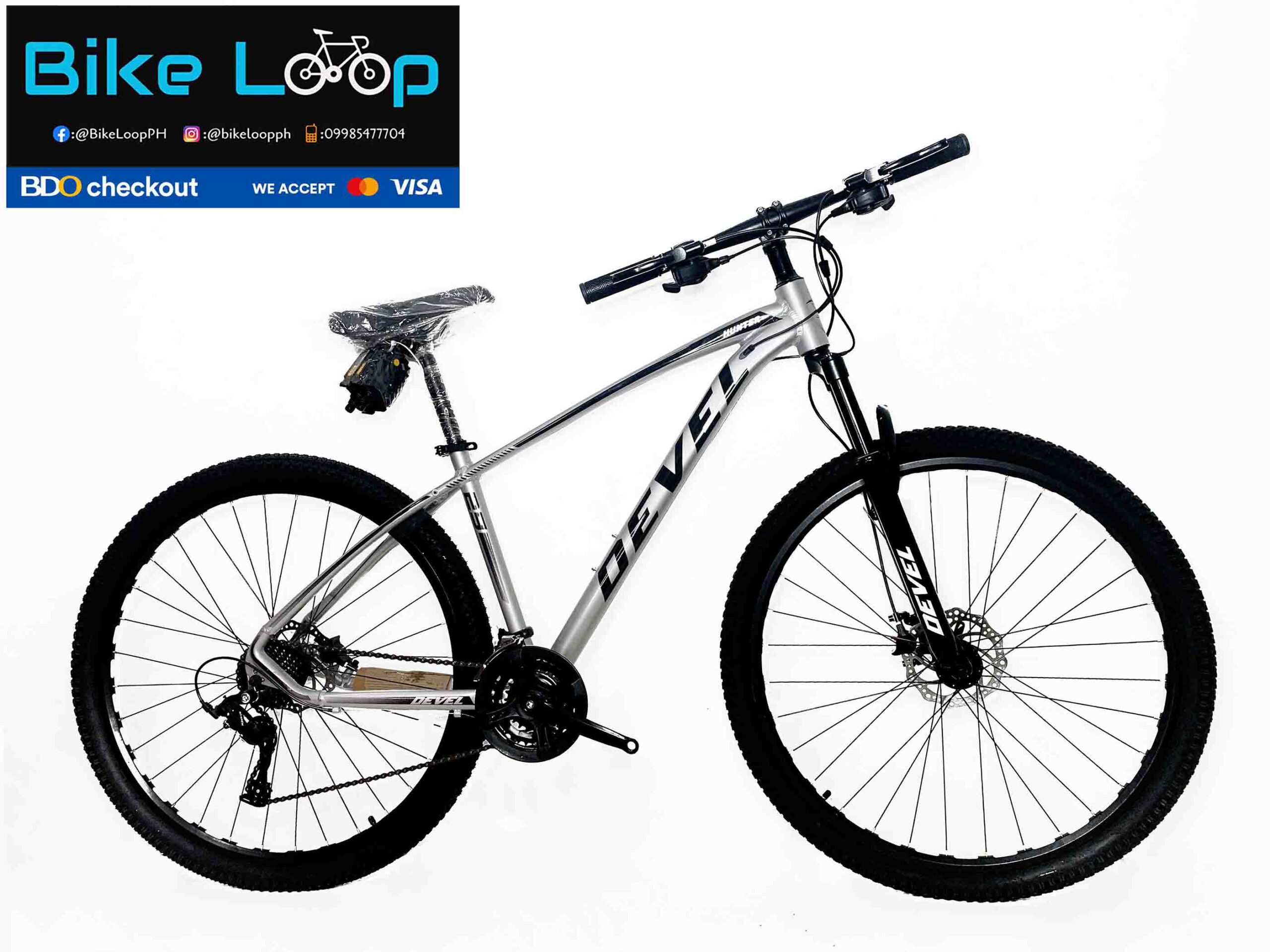 Devel Hunter 1 Silver Devel Hunter 1 29" Alloy Mountain Bike